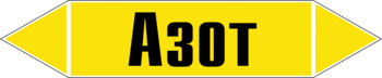 Маркировка трубопровода "азот" (пленка, 252х52 мм) - Маркировка трубопроводов - Маркировки трубопроводов "ГАЗ" - . Магазин Znakstend.ru