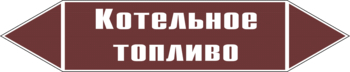 Маркировка трубопровода "котельное топливо" (пленка, 716х148 мм) - Маркировка трубопроводов - Маркировки трубопроводов "ЖИДКОСТЬ" - . Магазин Znakstend.ru