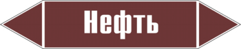 Маркировка трубопровода "нефть" (пленка, 358х74 мм) - Маркировка трубопроводов - Маркировки трубопроводов "ЖИДКОСТЬ" - . Магазин Znakstend.ru