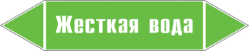 Маркировка трубопровода "жесткая вода" (пленка, 716х148 мм) - Маркировка трубопроводов - Маркировки трубопроводов "ВОДА" - . Магазин Znakstend.ru