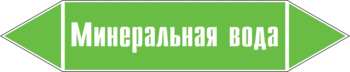 Маркировка трубопровода "минеральная вода" (пленка, 507х105 мм) - Маркировка трубопроводов - Маркировки трубопроводов "ВОДА" - . Магазин Znakstend.ru